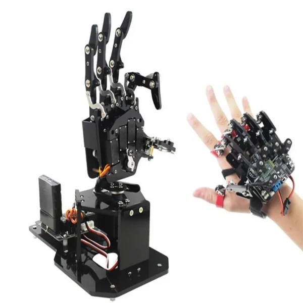 Bionic Robot Palm Hand Manipulator Open Source Code 5 Hands Educational Kit with Ps2/Somatosensory Gloves