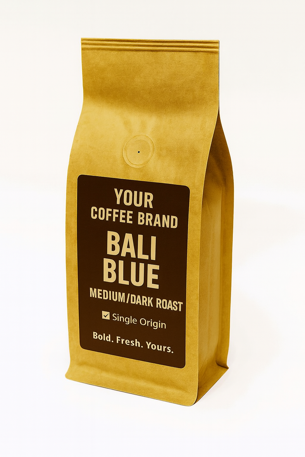 Bali Blue – Medium/Dark Roast – White Label – Dropship