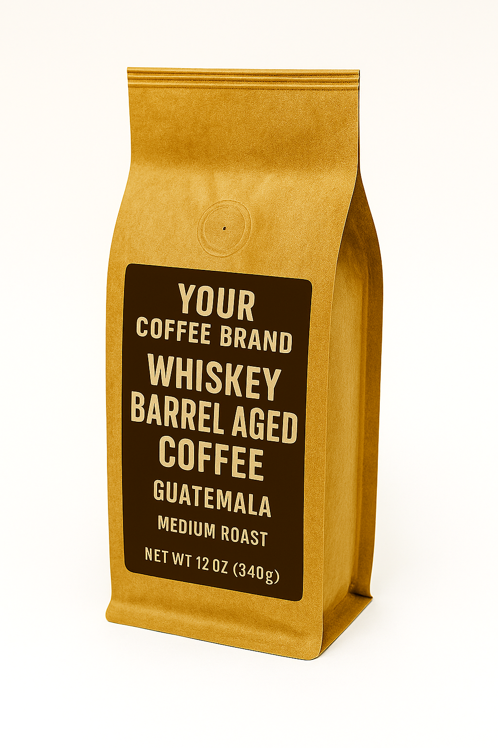 Whiskey Barrel Aged Coffee – Guatemala – Medium Roast – White Label by Jiku Coffee