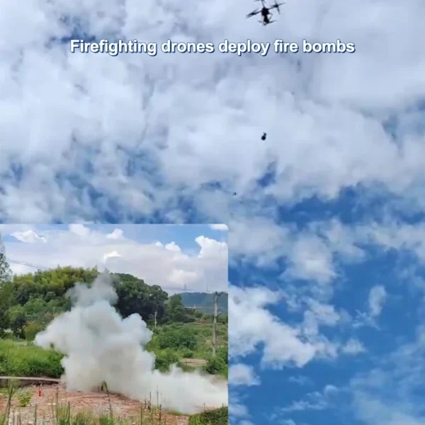 Jiku Copter Thermal Imagine Rescue Fire Drone - Image 3