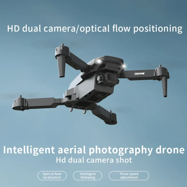 KBDFA 2024 New E88 Pro WIFI FPV Drone Wide Angle HD 4K Camera Height Hold RC Foldable Quadcopter Dron Helicopter Toys Gift - Image 2