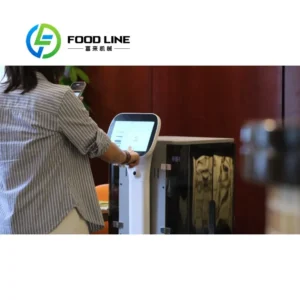 Restaurant Fast Food Autonomous Delivery Robot With Surveillance System