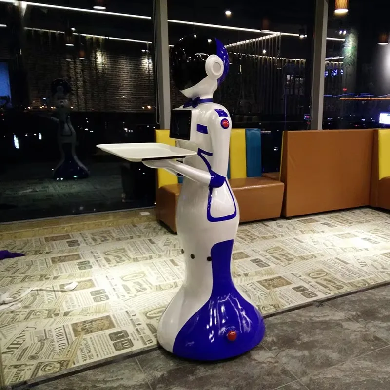 Restaurant Waitress Robot Intelligent Humanoid Food Delivery Robot - Image 4