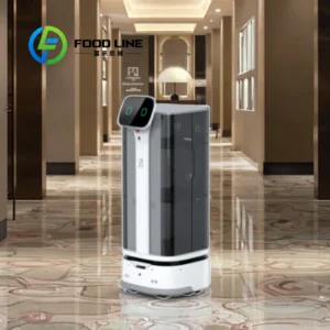 Custom Indoor Assembly Fast Food & Coffee Delivery Robot Cover Catered for Hotel Commercial Use