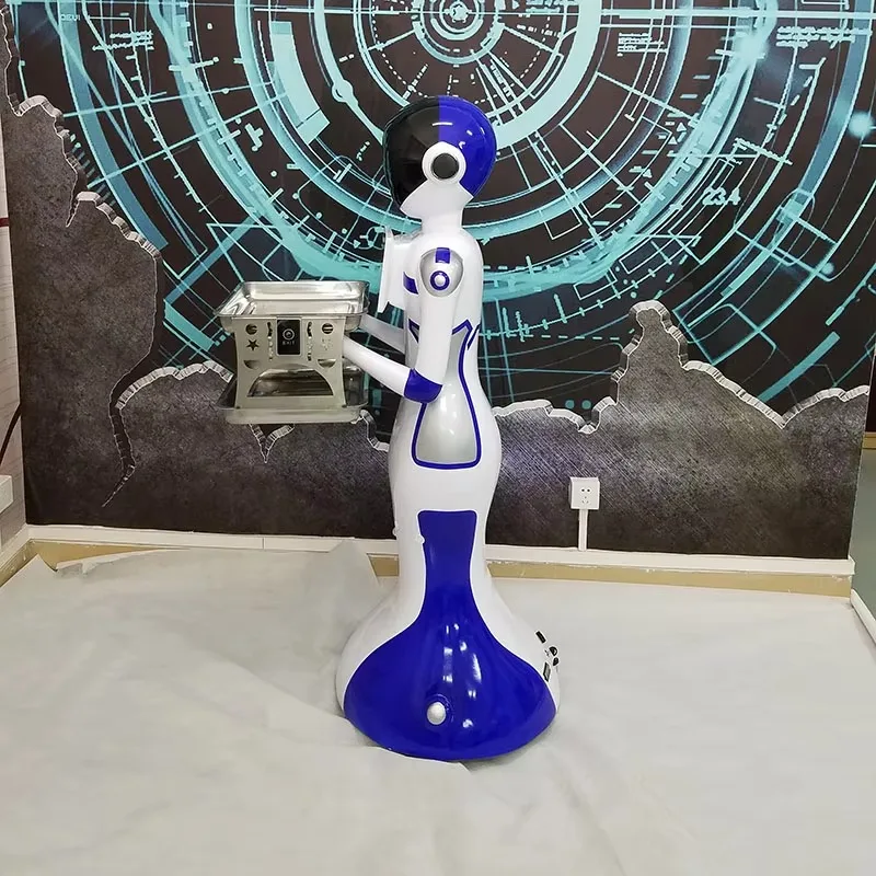 Restaurant Waitress Robot Intelligent Humanoid Food Delivery Robot - Image 6