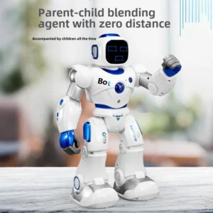 Smart AI Voice Control Robot with Dancing, Remote & Dialogue - Educational STEM Learning Gift for Toddlers Kids Boys Girls