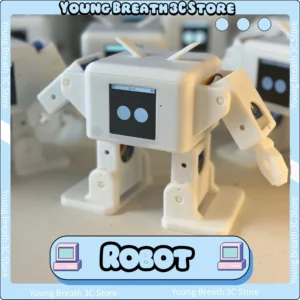 Xiaozhi Ai Otto Robot Intelligent Chatting Robot Build-in Qwen DeepSeek ESP32 Chip 1.54 inches Screen Custom Gift For Kids Gift