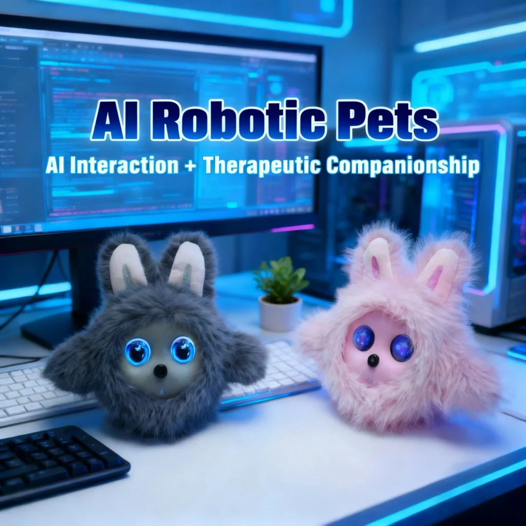AI Robotic Pet for Adults AI Companion ChatGPT Dialogue Touch Interaction Little Assistant of Life Support Role Switching
