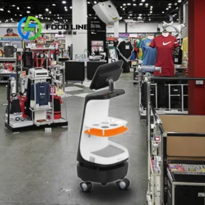 Best Store's Smart Intelligent Interactive Mobile Commercial Reception Robot Attractive Humanoid Welcome Service