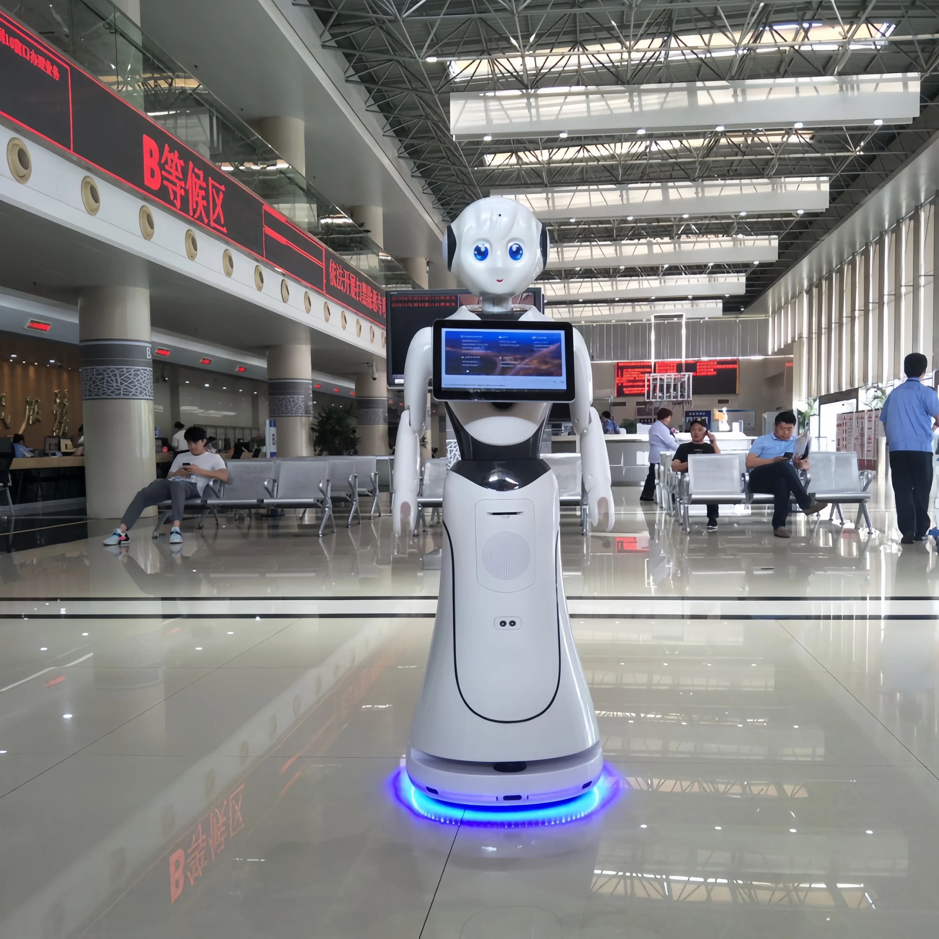 Food Delivery Robot Waiter Robot Autonomous Smart Service Robot for Efficient Food Delivery in Restaurants and Cafes - Image 4