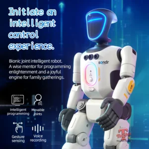 JJRC R40 Smart RC Robot with Bionic Joints - Singing Dancing Interactive Remote Control Toy New Year Gift for Kids