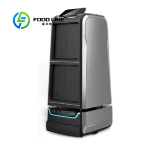 Automatic Commercial Service Robot Hotel Delivery Robot Intelligent Food Serving Robot Smt Machine