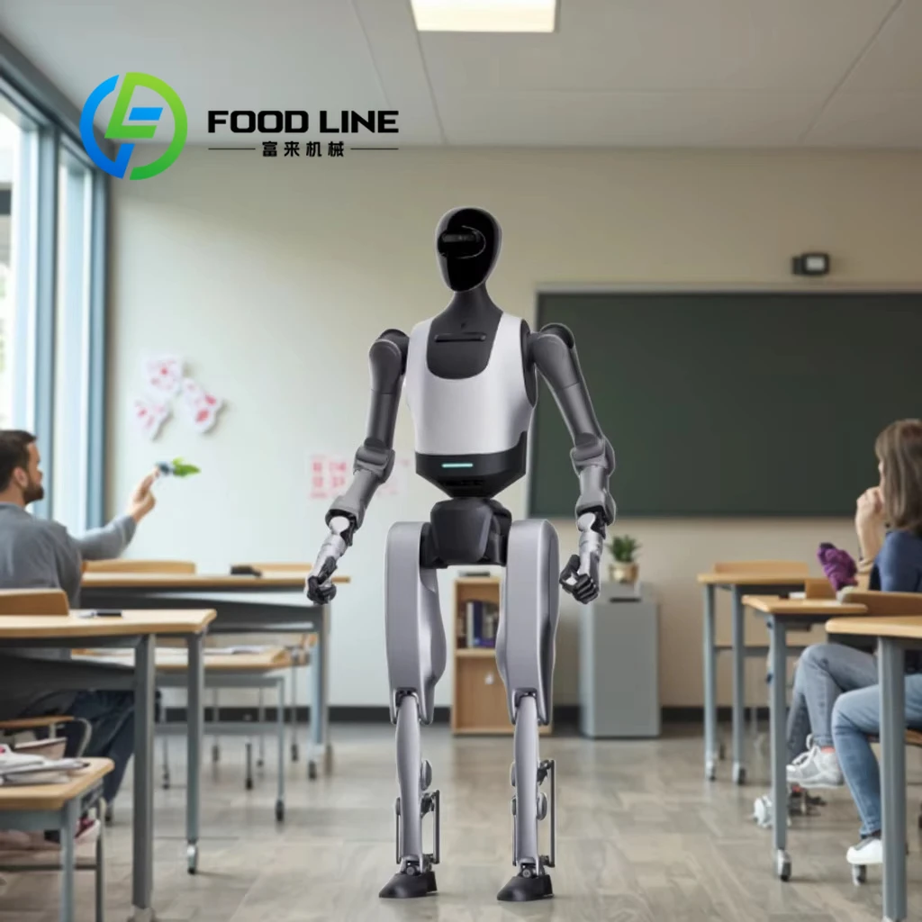 WiFi-enabled Humanoid Robot Embedded Intelligence & Dual Orin AGX 550 Made of Metal