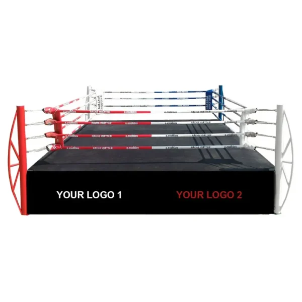 Boxing Ring,Boxing Match,4m/5m/6m/7m/8m Thai Training Boxing Ring Equipment Canvas，For Boxing Matches and Boxing Training - Image 2