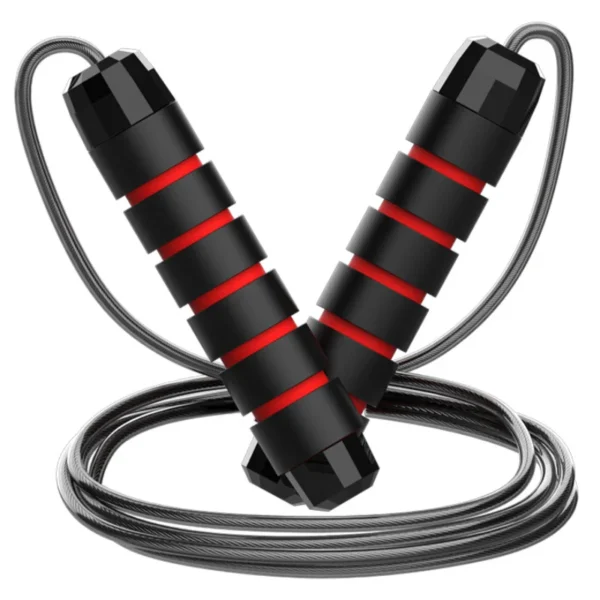 The New Jump Rope Steel Wire Skipping Exercise Adjustable Jumping Fitness Workout Training Home Sport Equipment Tangle-Free - Image 6