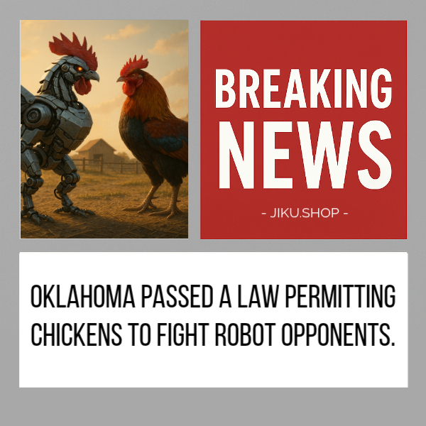 Robot vs. Rooster and The New Legislative in Oklahoma