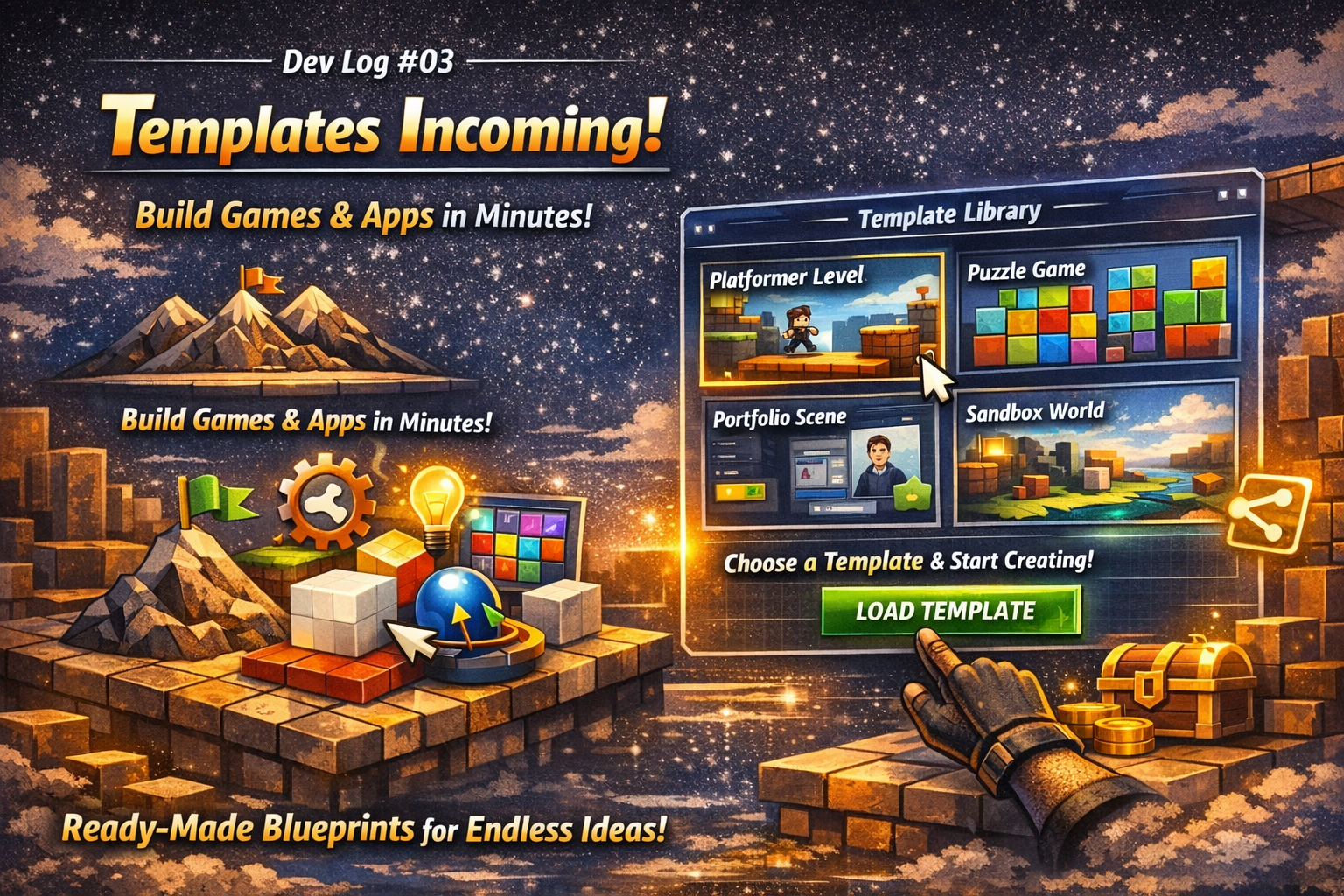 Dev Log #03 — Templates Incoming