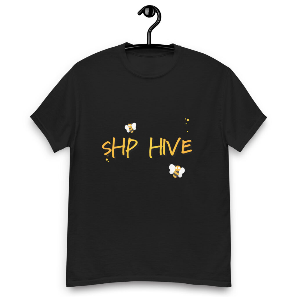 SHP Hive T-Shirt With QR Code