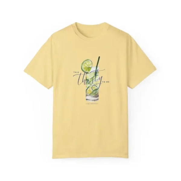 Cool Minty Drink T Shirt Perfect For Summer Parties Ideal Cocktail Lovers Vibrant Casual Wear Thirsty Vibes