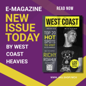 Richy Roahly Hits the Cover of West Coast Heavies Magazine