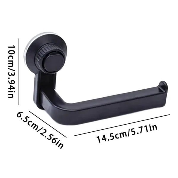 1Pcs Suction Cup Rack Adhesive Toilet Paper Holder Kitchen Roll Towel Rack Wall Mount Toilet Paper Holder Bathroom Accessories - Image 6