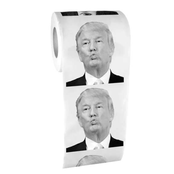 Toiletily Paper Creative Printed Toiletily Paper Pure Wood Pulp Non-fading No Scaling Nontoxic Flexibility Bathroom Accessories