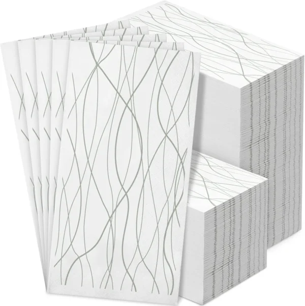 Guest Bathroom Paper Hand Towel Disposable Towels Paper Napkins for Guest Disposable Hand Towels Decorative Napkins for Kitchen