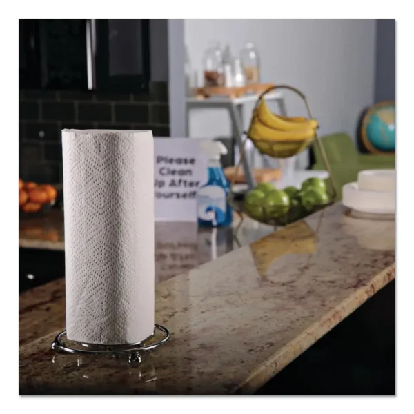 Kitchen Roll Towel 30 Rolls 2-ply 85 Sheets White General Cleaning Bathroom Office Industrial Settings Embossed Paper Towel - Image 6