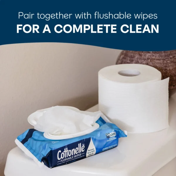 Clean Toilet Paper, Strong Toilet Tissue, 36 Mega Rolls - Image 5