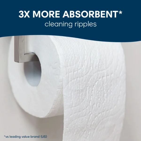 2025 USA Ultra Comfort Toilet Paper, Soft Toilet Tissue, 30 Mega Rolls 244 sheets per roll (771.00 square feet total) - Image 3