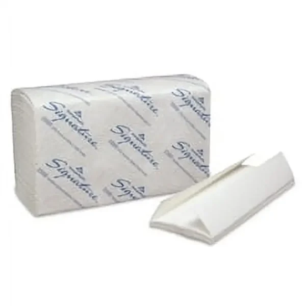 Economical Multifold Paper Towels 4000 Sheets per Case Office Use Eco Friendly EPA Compliant Reliable Performance Low Cost
