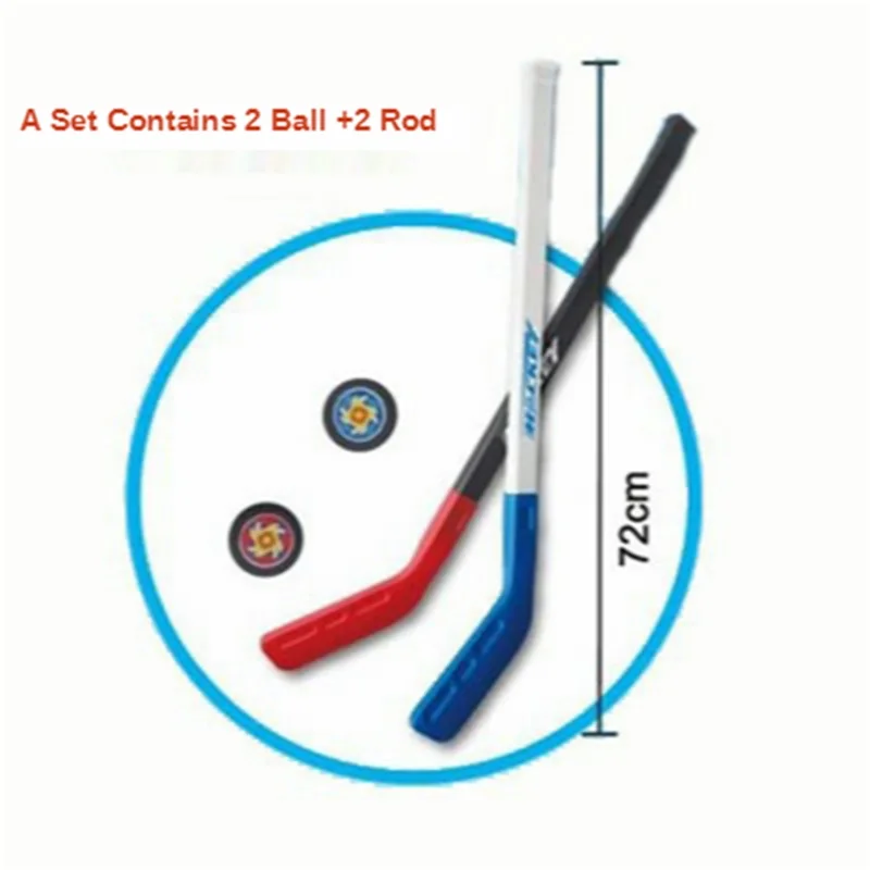 A Set Children's Toy Pulley Ice Hockey 72CM Plastic Hockey Stick Children's Outdoor Sports Toy Hockey Stick - Image 5