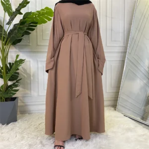 kf-H2353b46367a84f68b617870aef91ee8fS-Muslim-Fashion-Hijab-Dubai-Abaya-Long-Dresses-Women-With-Sashes-Islam-Clothing-Abaya-African-Dresses-For Muslim Fashion Hijab Dubai Abaya Long Dresses Women With Sashes Islam Clothing Abaya African Dresses For Women Musulman Djellaba