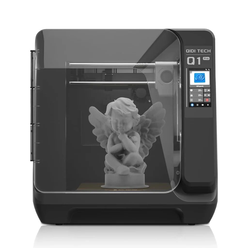 QIDI Q1 Pro 3D Printer with Camera 600mm/s High-Speed Auto Leveling 60℃ Chamber Heat CoreXY Structure Support Tangle Detection