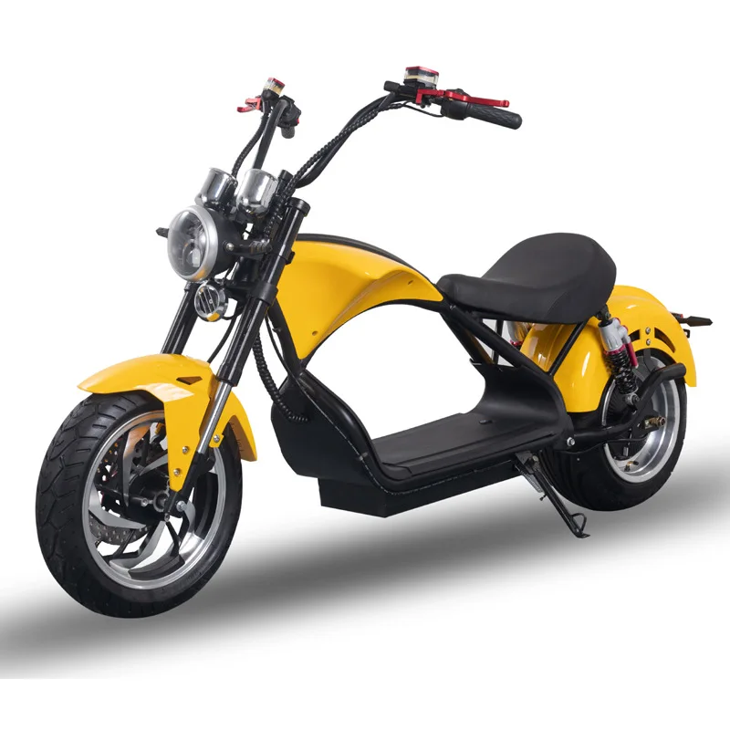 Electric Racing Motorcycle 35Ah 75Km/H GPS Tracker Moped E Motorcycle with EEC COC Electric Chopper