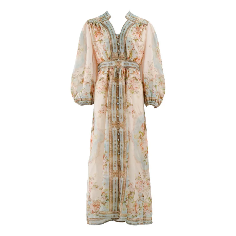 Muslim Morocco Middle East Arab Luxury Fashion Robe Women's Abaya Light Luxury Dress Muslim Dubai - Image 5