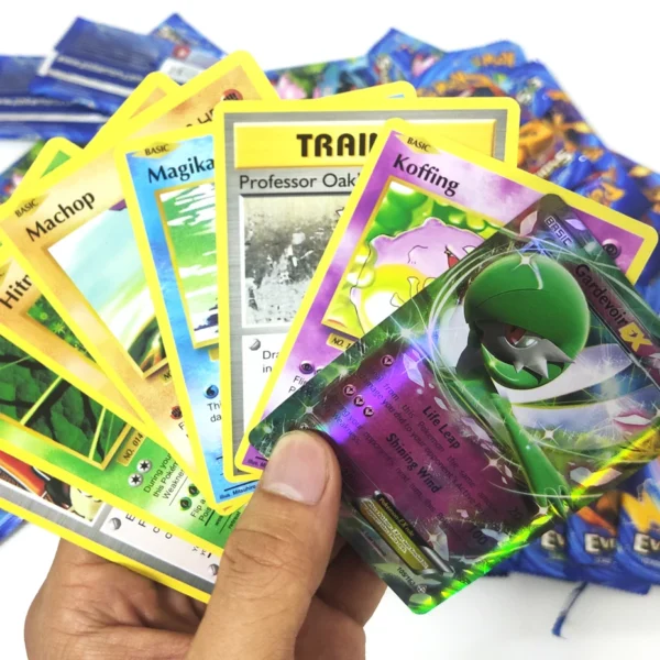 Juego de cartas coleccionables de Pokémon para niños, caja de refuerzo de Cartas coleccionables de Tradiner, sol y luna XY Evolutions, 324 piezas, novedad - Image 5