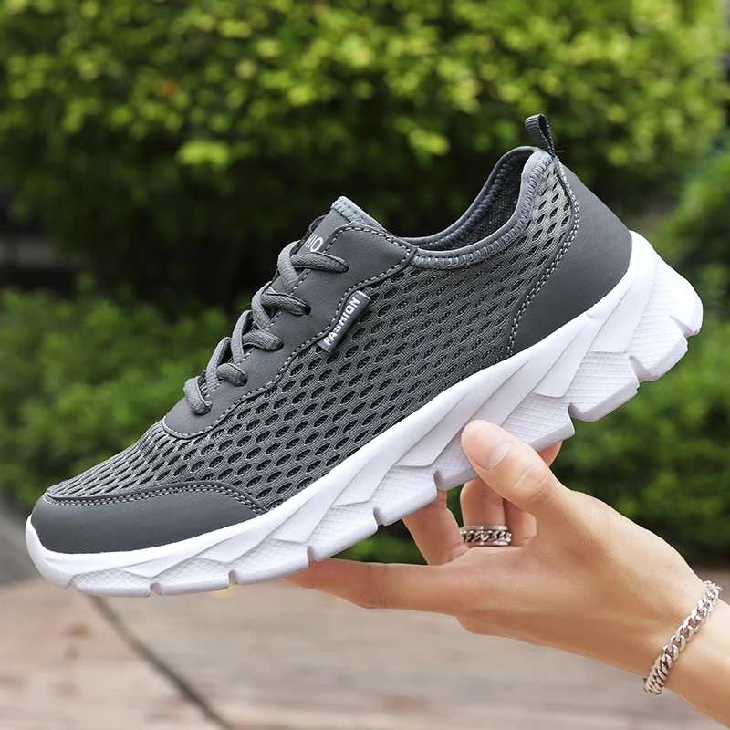 Summer Men's Sneakers High Quality Breathable Casual Shoes Outdoor Non-Slip Man Sport Shoe Lightweight Fashion Tennis footwear