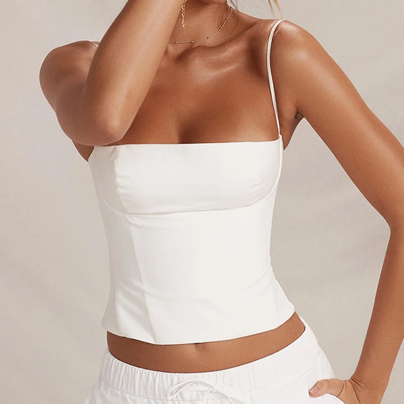 kf-S7fd39751dfa6454f81d5e558e6c824c0O-Summer-Backless-Zip-Up-Bustier-Crop-Tops-Elegant-Vintage-Skinny-Corset-Tank-Tops-Y2K-Women-Chic Summer Backless Zip Up Bustier Crop Tops Elegant Vintage Skinny Corset Tank Tops Y2K Women Chic Spaghetti Strap Camis Clubwear