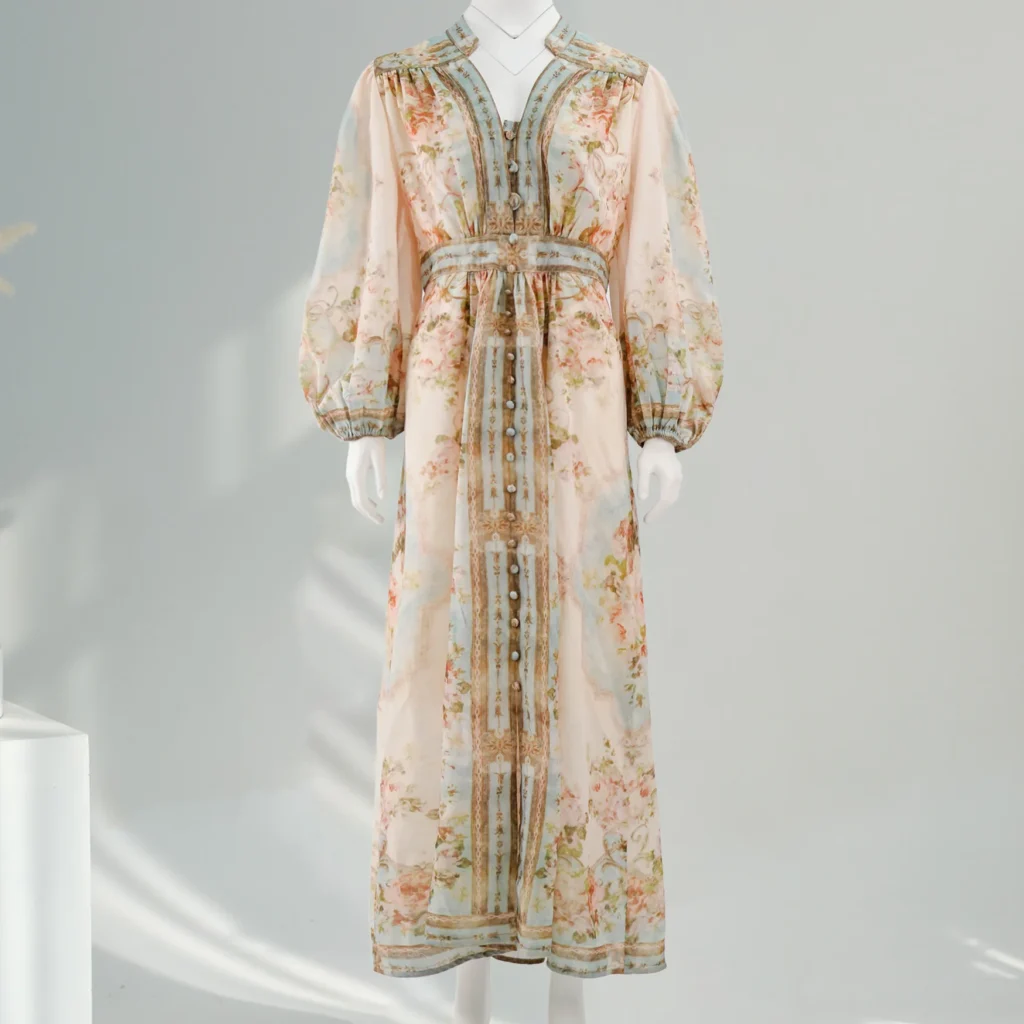 Muslim Morocco Middle East Arab Luxury Fashion Robe Women's Abaya Light Luxury Dress Muslim Dubai