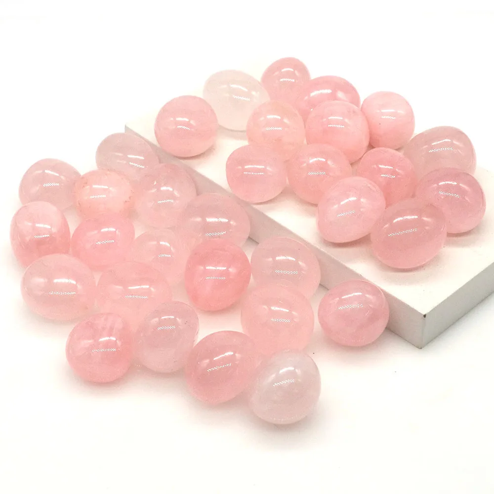 Piedra caída de cuarzo rosa, cristal curativo Natural, grava de Reiki, espécimen Mineral de energía, piedras preciosas, decoración de plantas de acuario para el hogar - Image 4