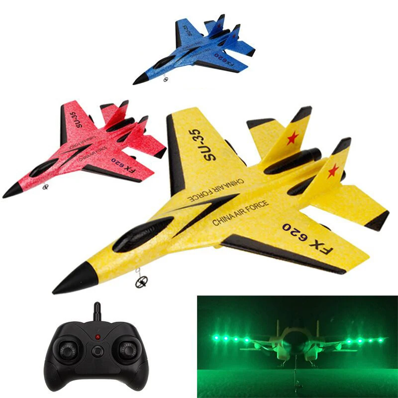 RC Plane SU-35 RC Remote Glider Wingspan Radio Control Drones Airplanes RTF UAV Xmas Children Gift Assembled Flying Model Toys - Image 5