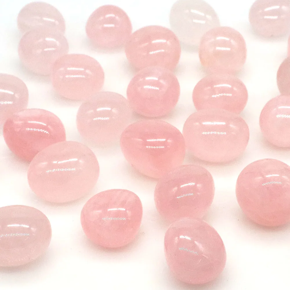 Piedra caída de cuarzo rosa, cristal curativo Natural, grava de Reiki, espécimen Mineral de energía, piedras preciosas, decoración de plantas de acuario para el hogar - Image 3