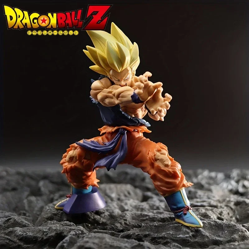 Dragon Ball Z 16CM PVC Action Figures Model Dolls Kamehameha Son Goku Figure Super Saiyan Toys for Kids