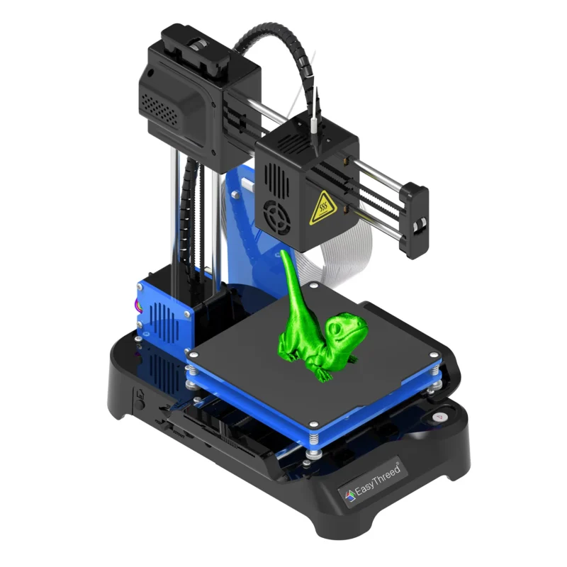 EasyThreed K7 Mini 3D Printer Easy to Use Entry Level Toy Gift 3D Printer FDM TPU PLA Filament 1.75mm Black