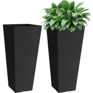 kf-S1b12e7aa19f849df8a4f8f1fccb1d58aX-Set-of-2-Tall-Outdoor-Planters-24-Inch-Large-Outdoor-Planter-with-Small-Planting-Pots-Indoor Set of 2 Tall Outdoor Planters - 24 Inch Large Outdoor Planter with Small Planting Pots – Indoor and Outdoor Rectangular