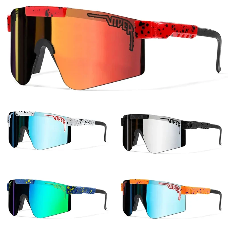 Pit Viper Outdoor Sunglasses Cycling Glasses MTB Sport Goggles UV400 Men Women Bike Bicycle Eyewear Without Box