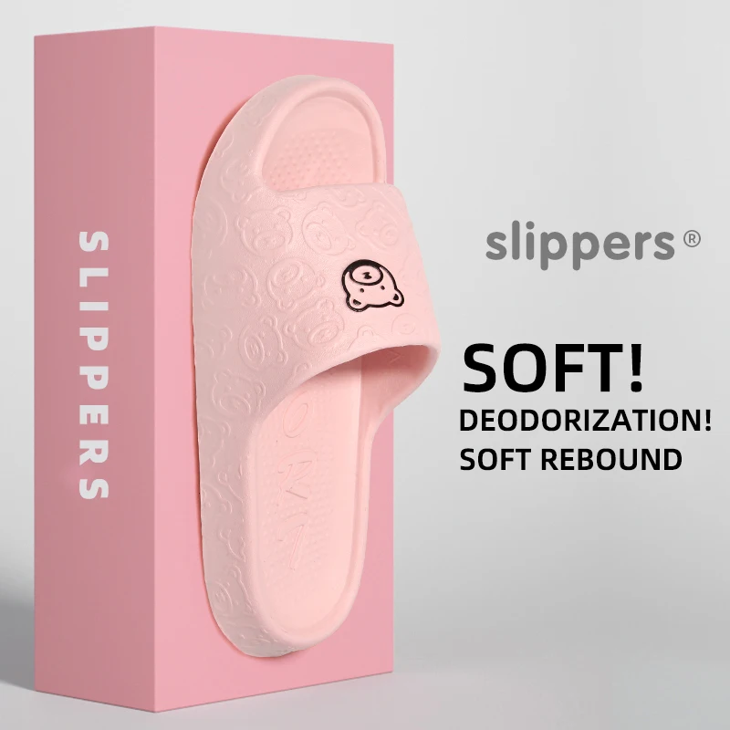 Non-slip Slippers Female Outer Wear New Bathroom Bathroom Indoor Home Sandals Female Summer Eva