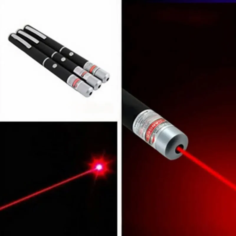Red Laser Flashlight Lightweight Energy Saving Lighting Equipment Command Pen Adjustable Star Hat Red Flashlight