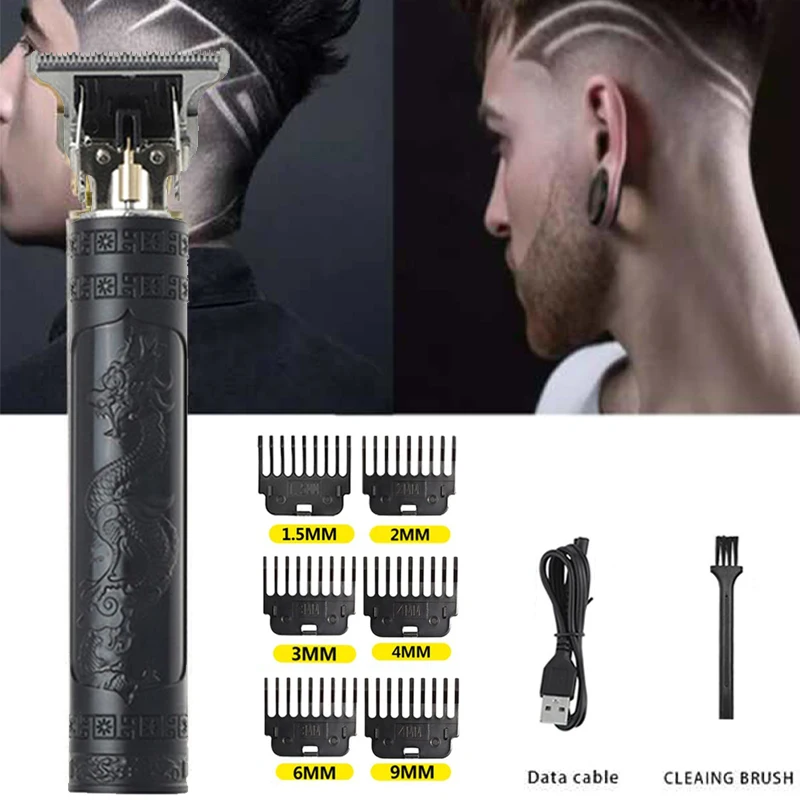 Rechargeable Electric Hair Clipper For Men Portable Hair Cutting Machine Man Shaver Trimmer Barber Technical Beard Trimmer